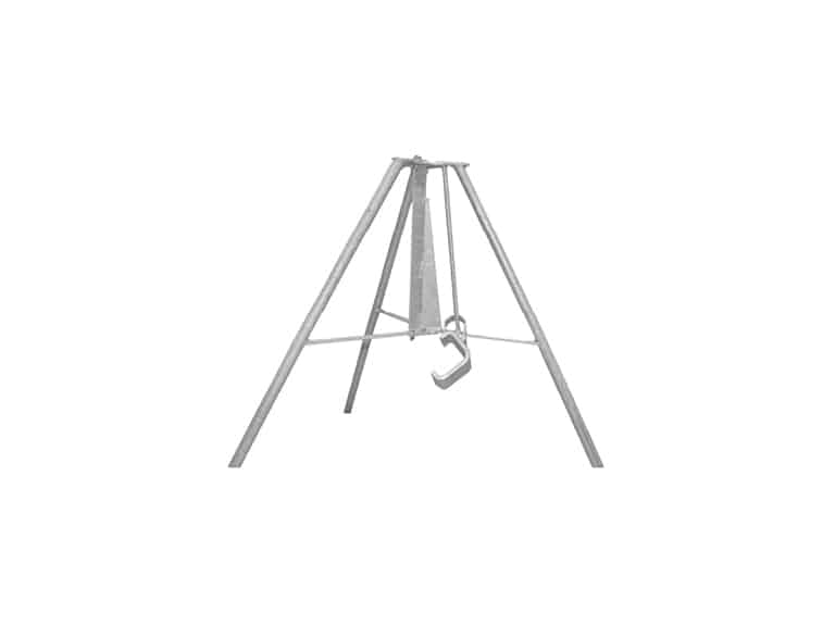 Trépied stabilisateur repliable pour étais