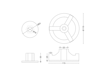 Écrou d’ancrage Geoplast®