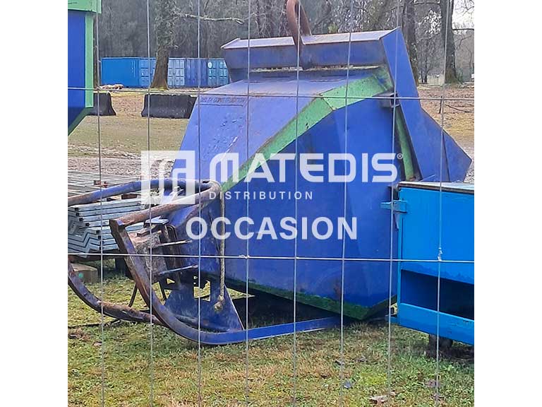 Benne à béton à palonnier 200L occasion