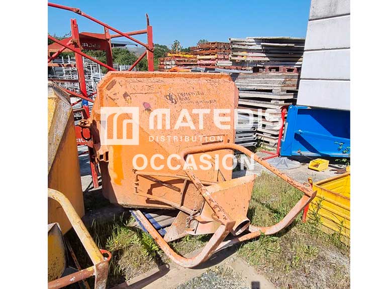 Benne à béton Secatol® 1250 litres
